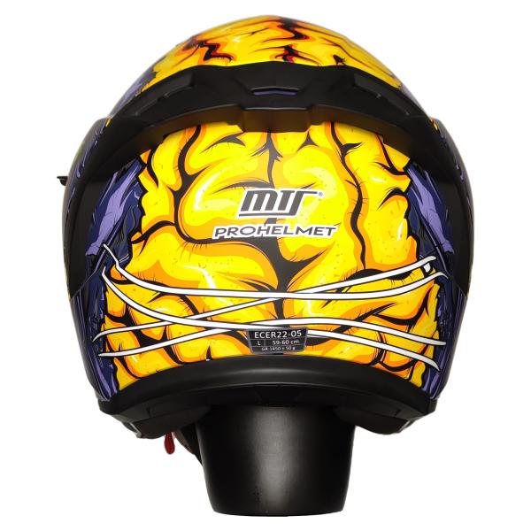 KASK snake ( ZOMBİES ORANGE ) 0801