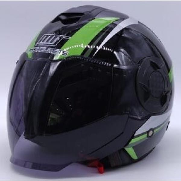MTS kask 625 green graphic