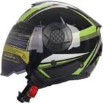 MTS kask 625 green graphic