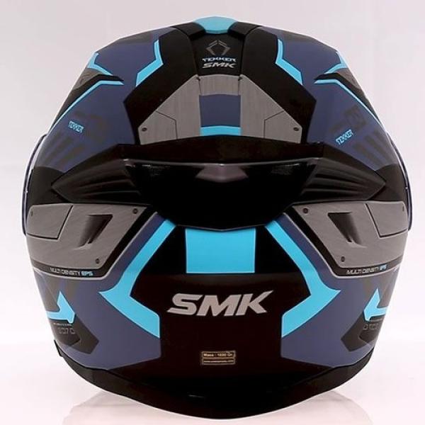 Smk Gullwing Tekker blue Çene Açılır kask