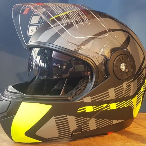 kask Rapido-x RX Z19 ( neon grafik )