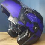 kask Rapido-x RX Z19 ( mavi grafik )