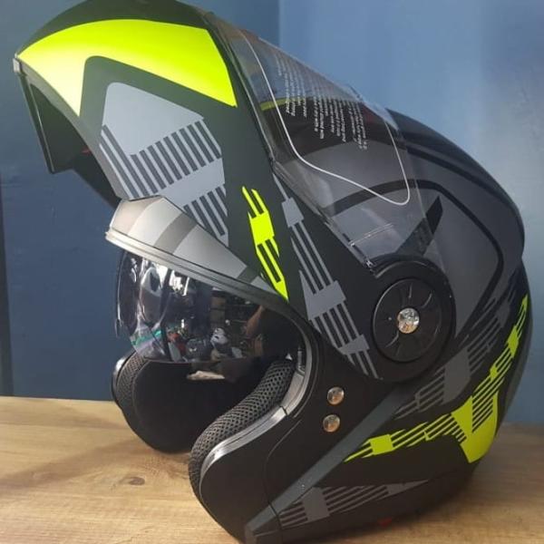 kask Rapido-x RX Z19 ( neon grafik )