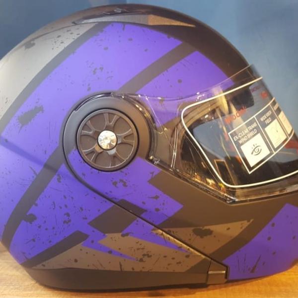 kask Rapido-x RX Z19 ( mavi grafik )